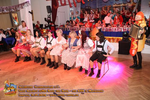 Ganz Ahlbeck außer Rand und Band - der AKK in Mafiahand Samstag 31.01.26